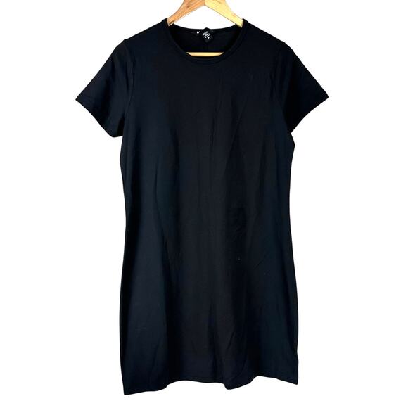 Athleta Women's Essential Tee Dress Black Size Medium New With Tags Condition - Picture 3 of 12